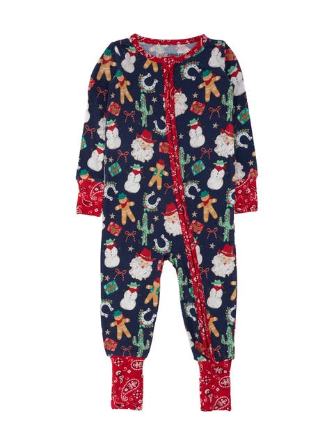 SoftSnooze Gender Incusive Holiday Convertible One Piece Pajamas