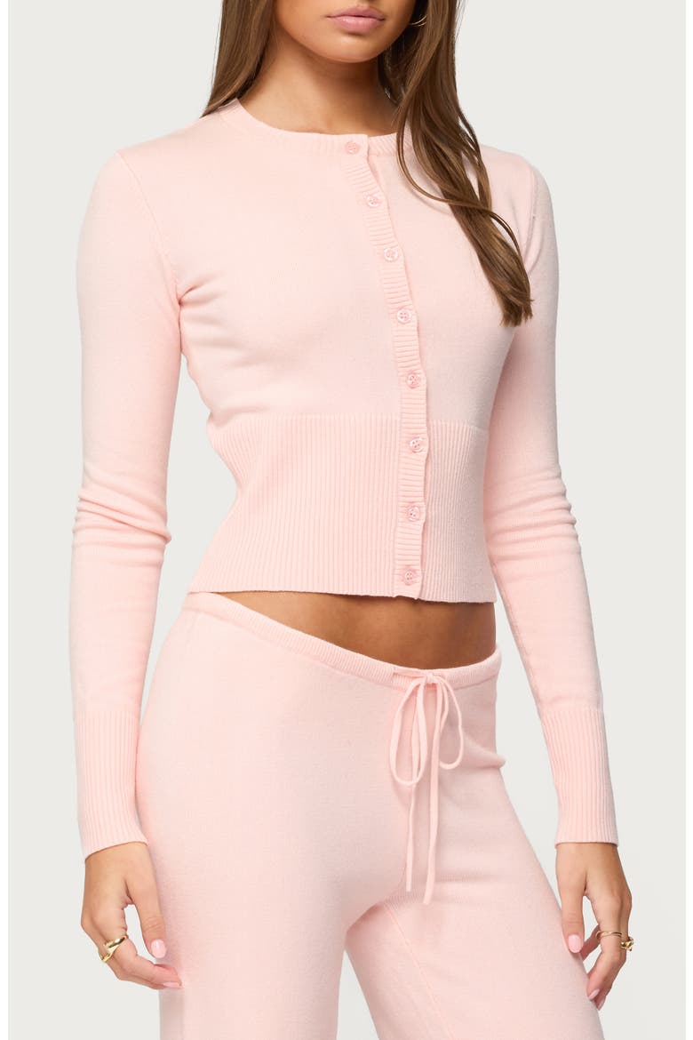 Montanna Rib Cardigan, Alternate, color, LIGHT-PINK