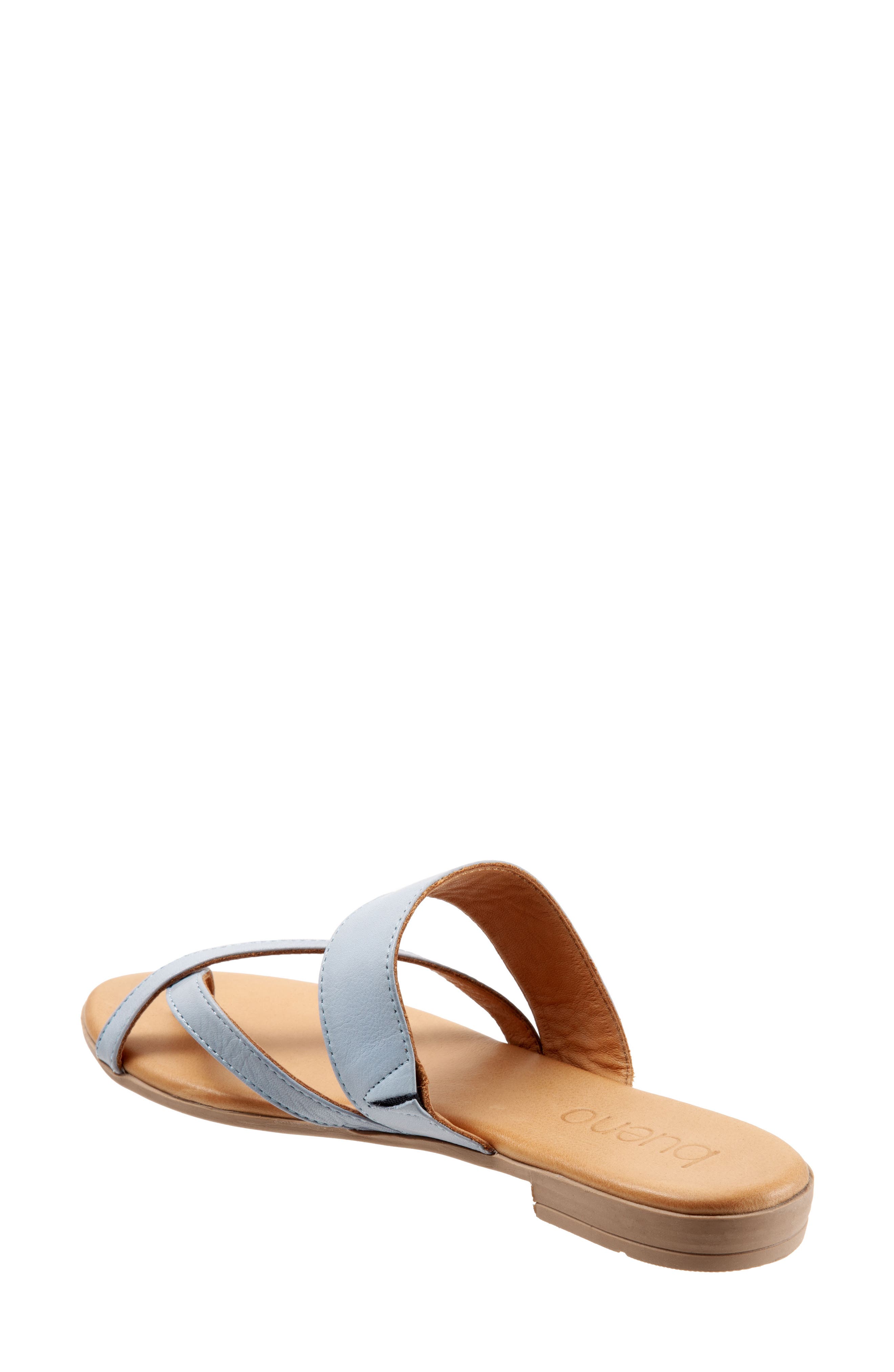 Jackson Toe Strap Slide Sandal, Alternate, color, POWDER BLUE LEATHER
