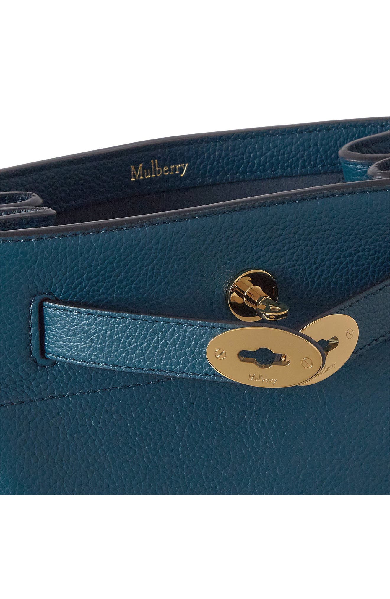 Islington Leather Bucket Bag, Alternate, color, OUT OF THE BLUE