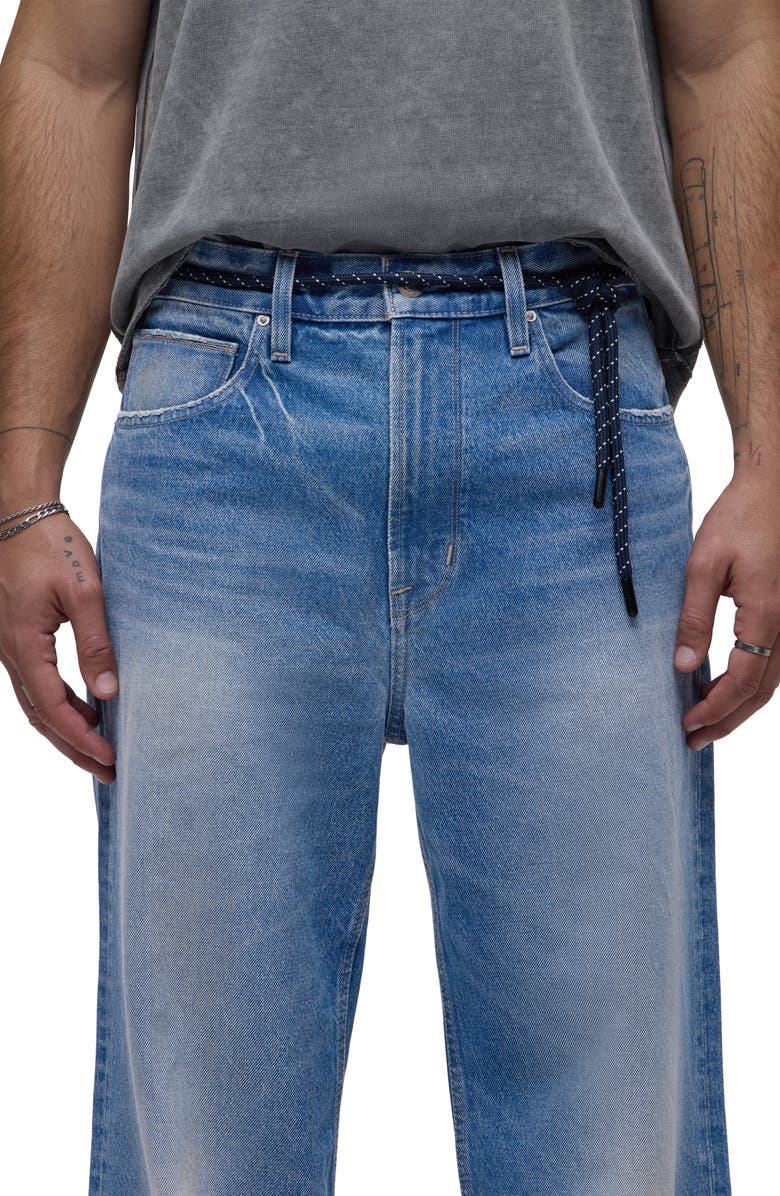 Hudson Jeans Luca Wide Leg Jeans, Alternate, color, Burbank