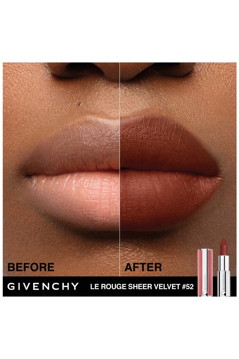 Le Rouge Sheer Velvet Matte Lipstick, Alternate, color, N52