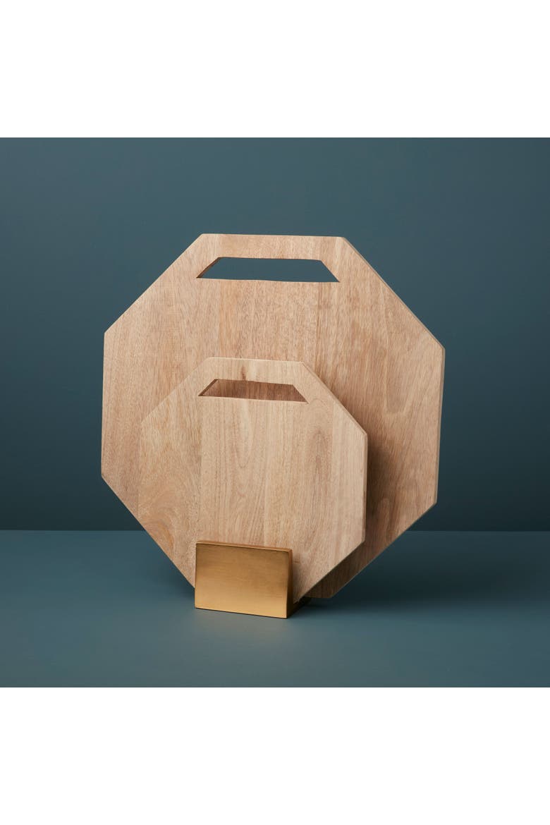 Leo Hexagon Boards & Stand Set, Alternate, color, Tan
