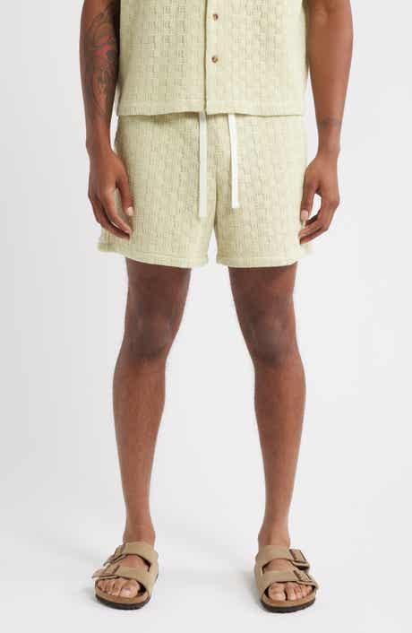 RIZORT Gregory Basket Weave Knit Drawstring Shorts