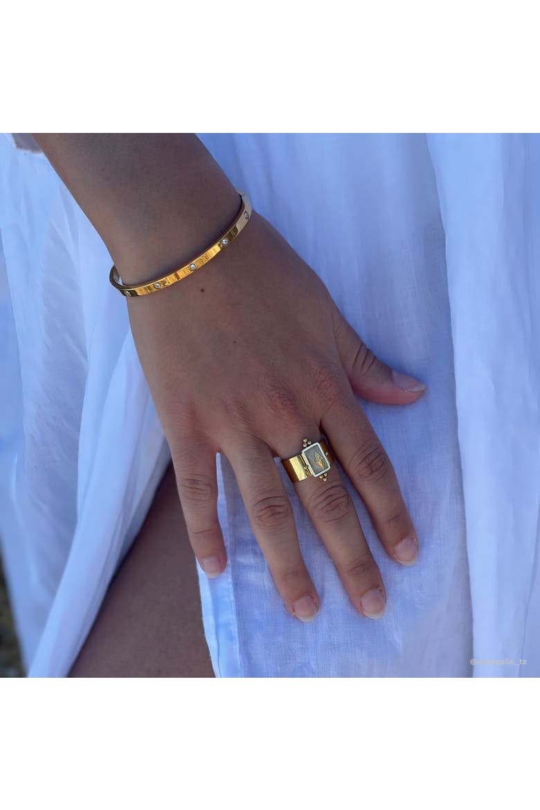 Royal Knight Ring, Alternate, color, Gold