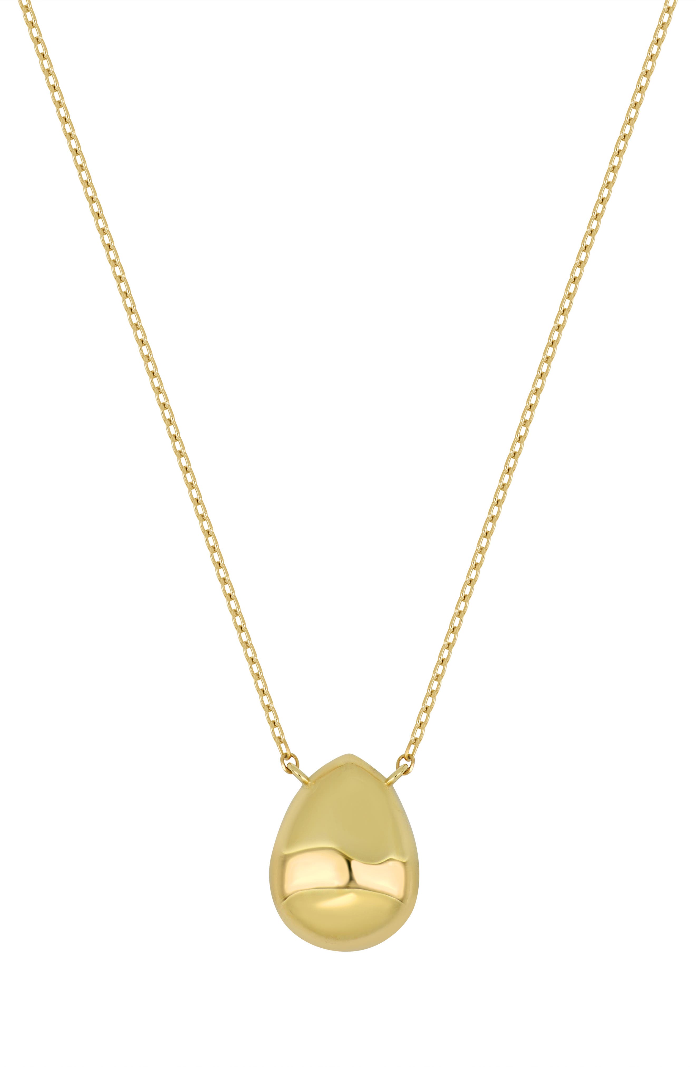 Bony Levy 14K Yellow Gold Teardrop Pendant Necklace