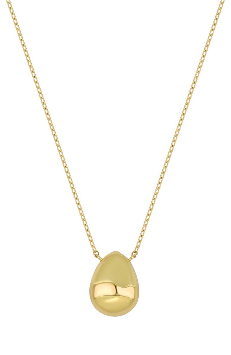 Bony Levy 14K Yellow Gold Teardrop Pendant Necklace, Main, color, Gold