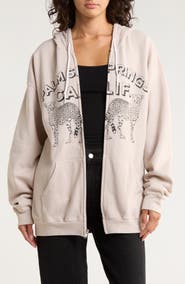 Project Social T Palm Springs Zip Hoodie