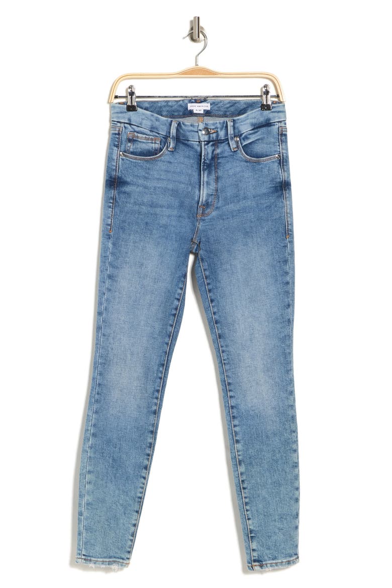 Good Legs High Waist Jeans, Alternate, color, INDIGO205