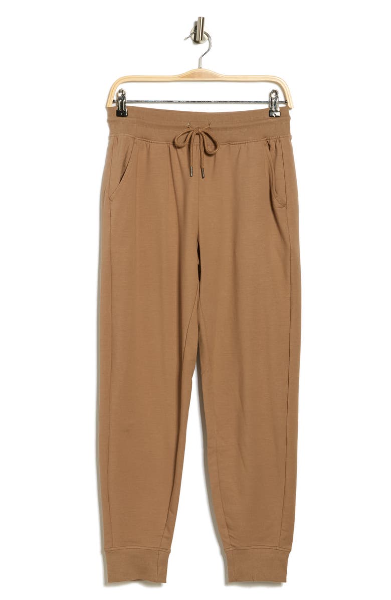 90 DEGREE BY REFLEX Everyday French Terry Joggers, Alternate, color, Tiramisu