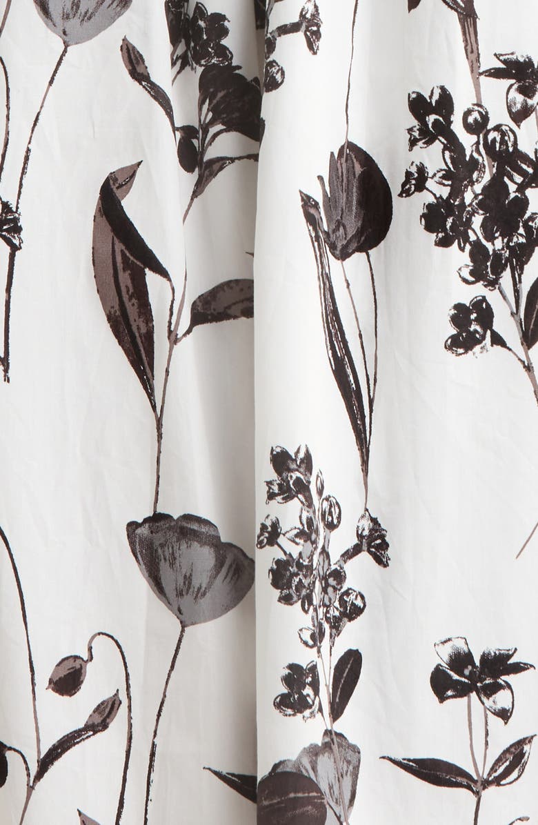 SUGARLIPS Leiden Floral Puff Sleeve Dress, Alternate, color, Cream-Multi