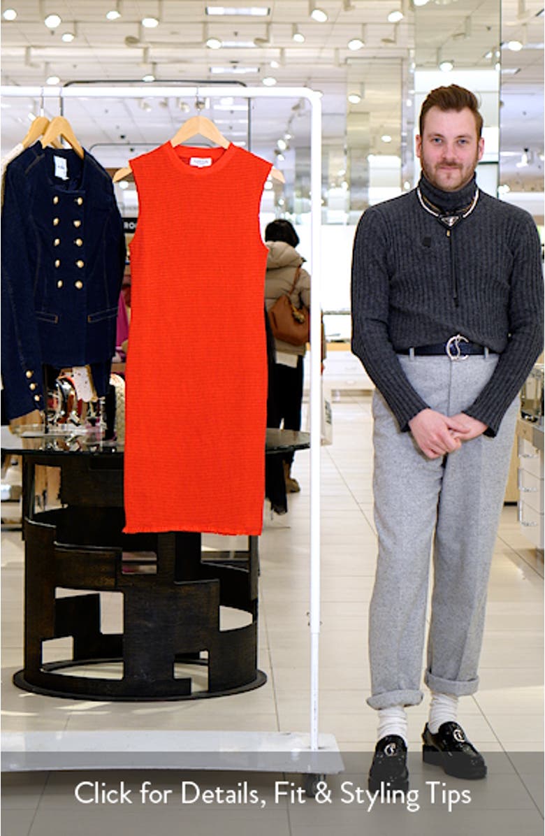 Sarabell Smock Sleeveless Pima Cotton Dress, sales video thumbnail