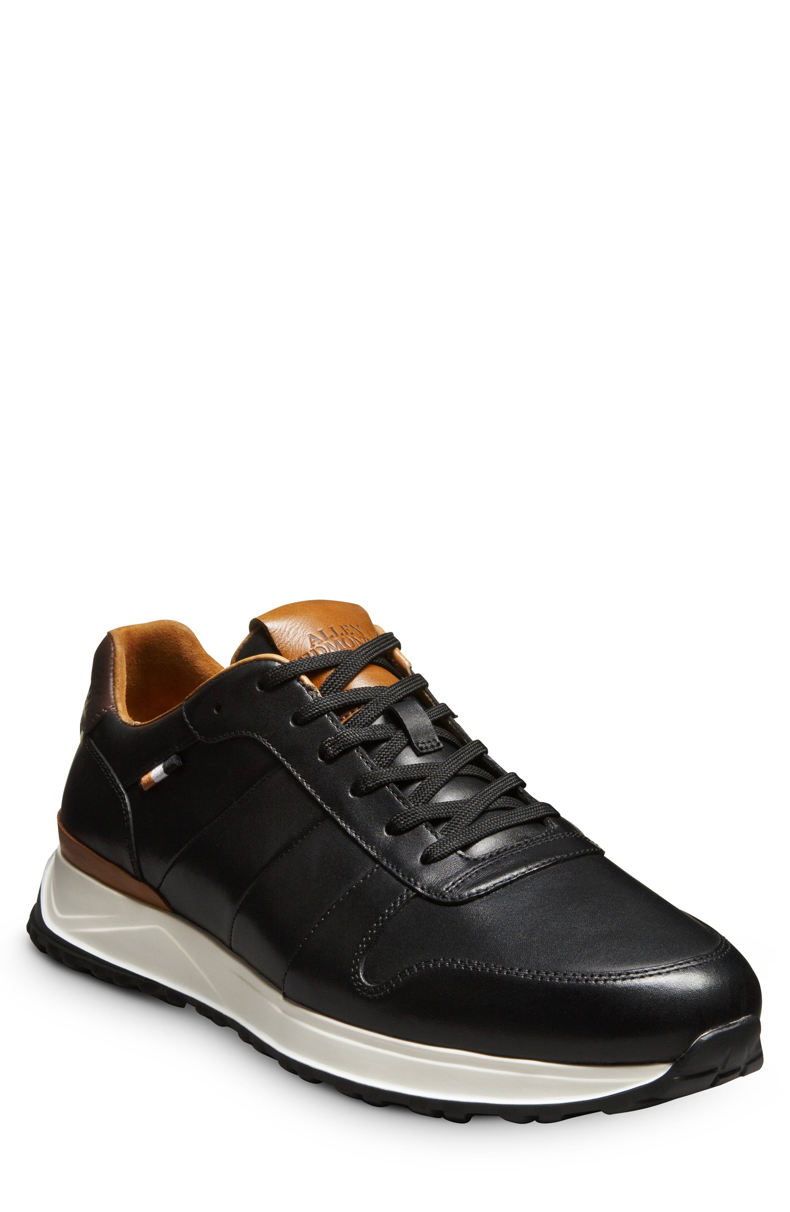 Allen Edmonds Lawson Sneaker, Main, color, Black