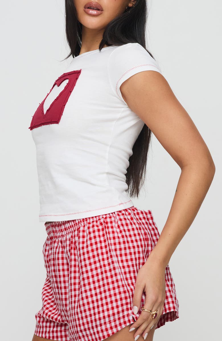 Princess Polly We're Lovers Organic Cotton Baby Tee, Alternate, color,