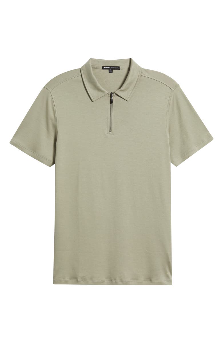 Robert Barakett Georgia Zip Polo, Alternate, color, Dried Sage