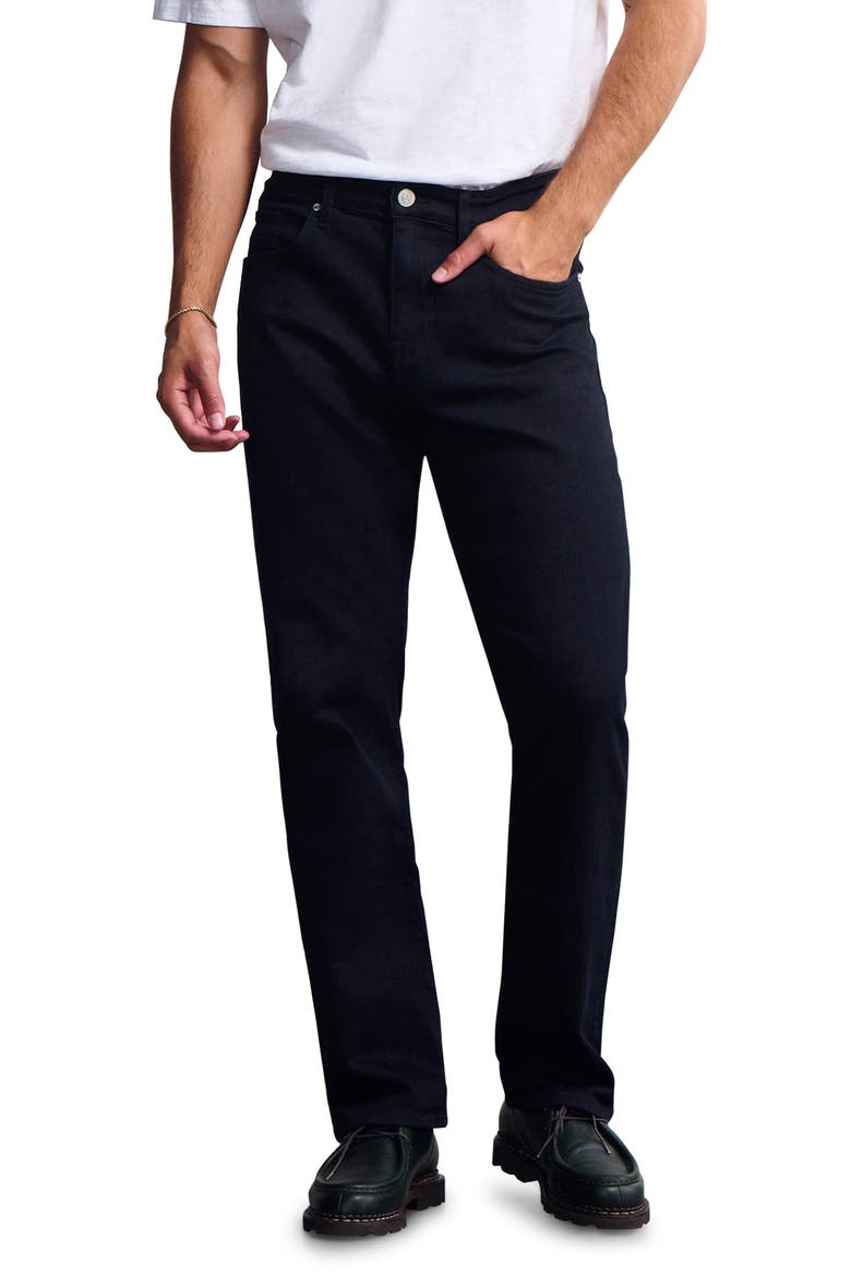 Roam Relaxed Straight Leg Jeans, Main, color, BLUE BLACK DENIM