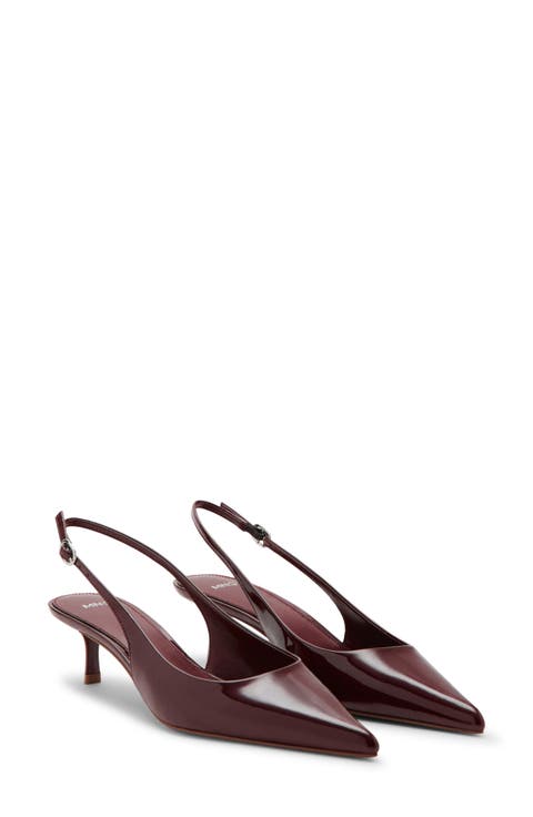 Pointed Kitten Heel Pump