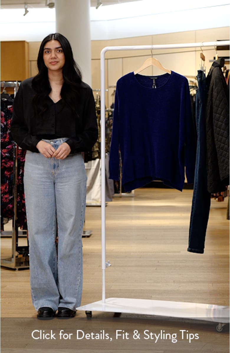 Organic Cotton Chenille Sweater, sales video thumbnail