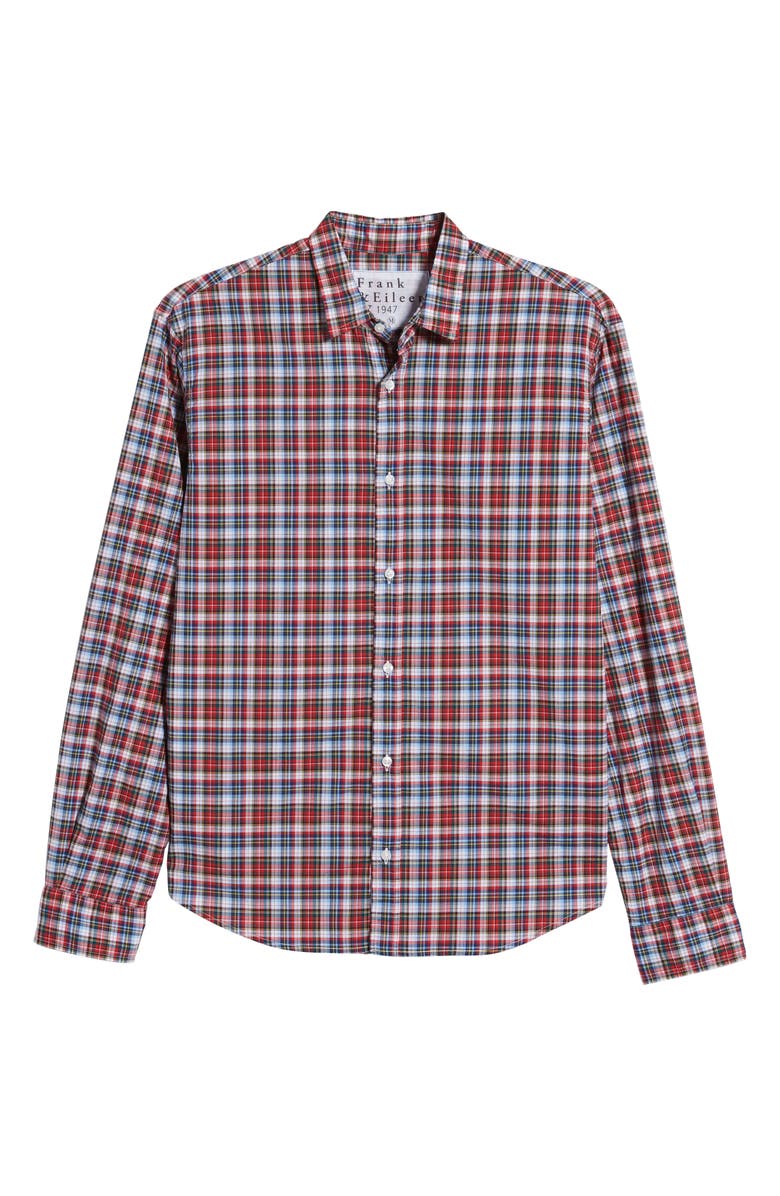 Frank & Eileen Finbar Regular Fit Plaid Flannel Button-Up Sport Shirt, Alternate, color, 