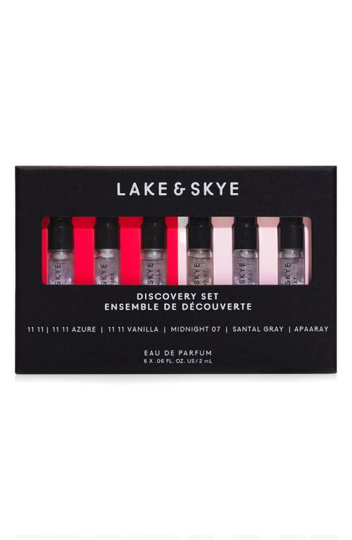 Lake & Skye 6 Scent Eau De Parfum Discovery Set In No Color