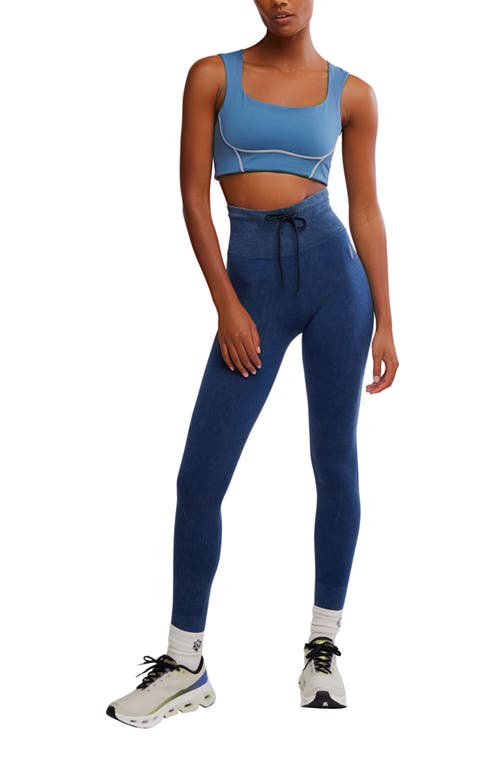 Shop Free People Fp Movement You're A Peach Sports Bra In Skyline