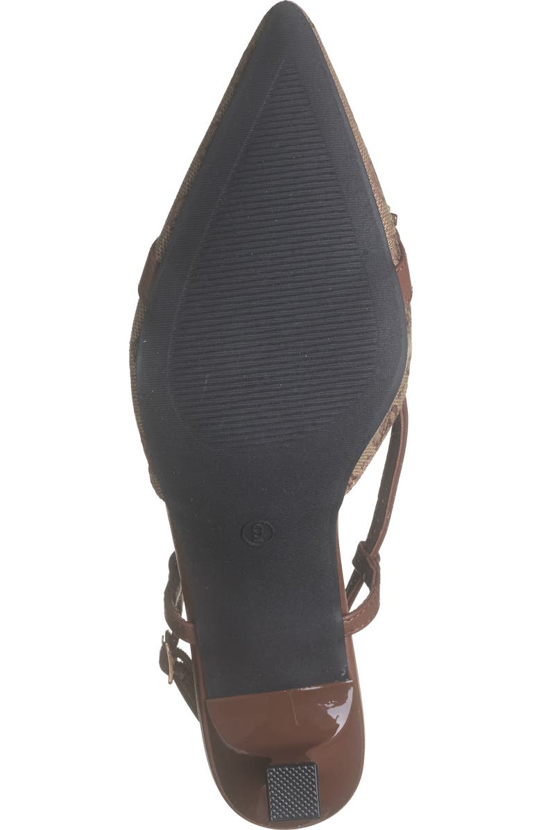 WILD DIVA LOUNGE Aleena Kitten Heel Pump, Alternate, color, Brown