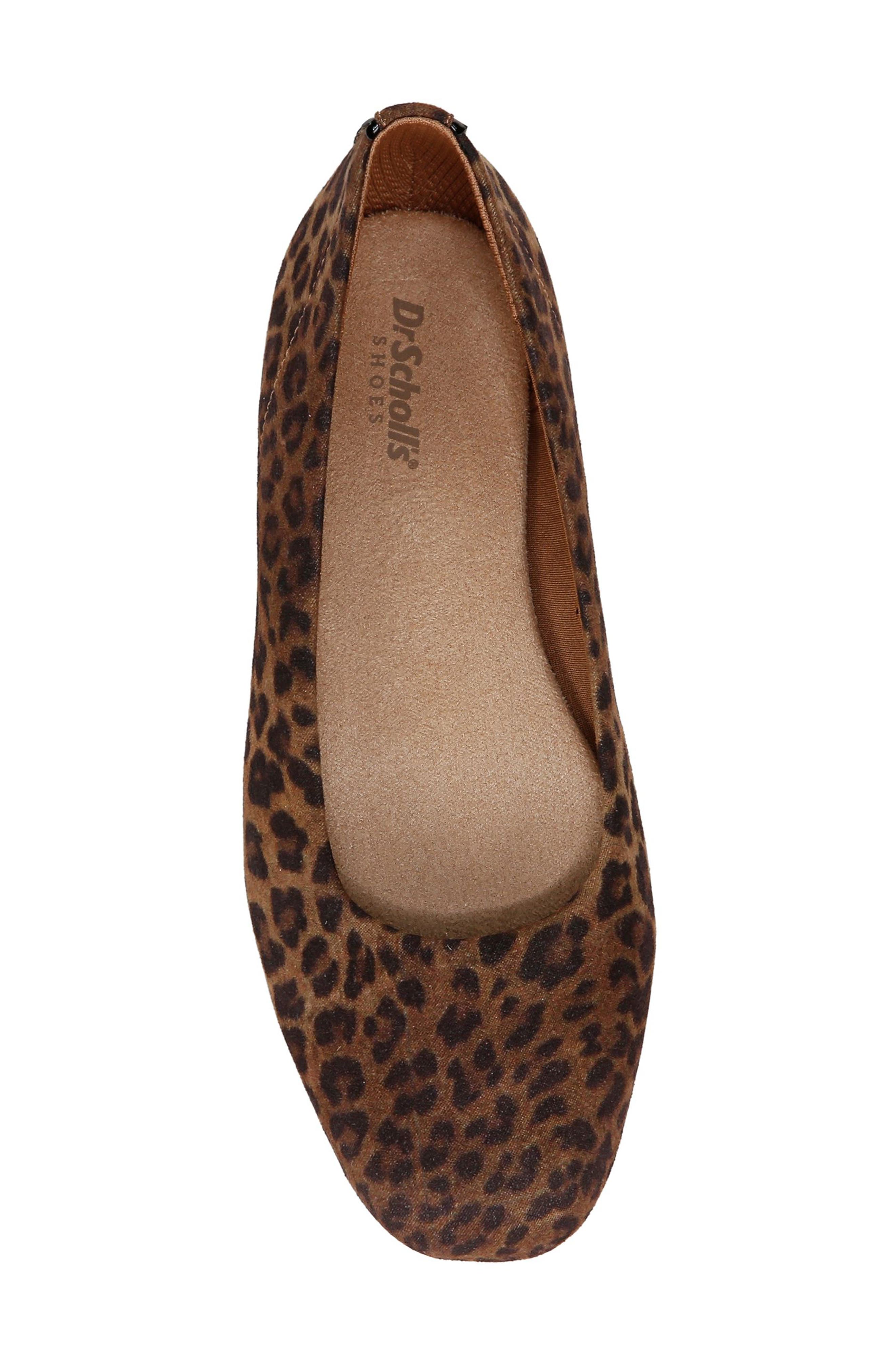 Dr. Scholl's Wexley Leopard Print Flat, Alternate, color, 