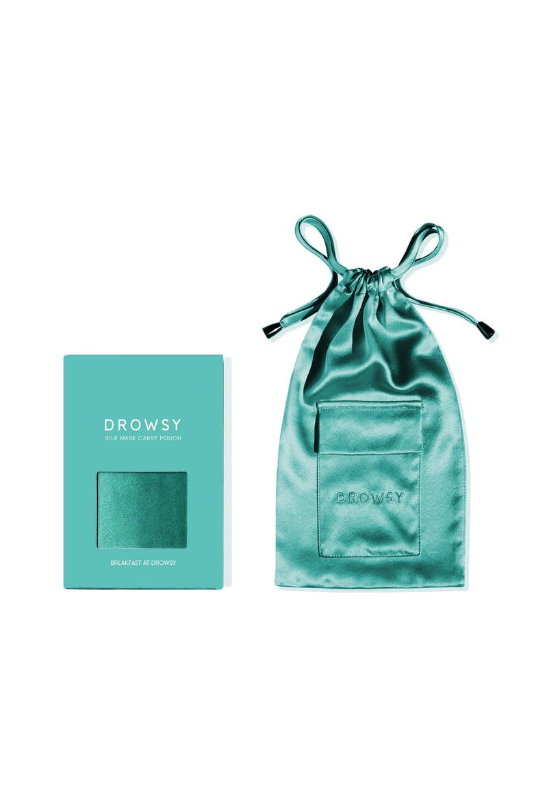 Silk  Carry Pouch, Main, color, Breakfast at Drowsy