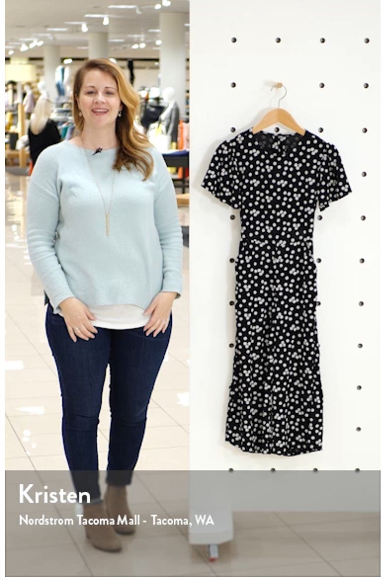 Look Back Print Jumpsuit video
