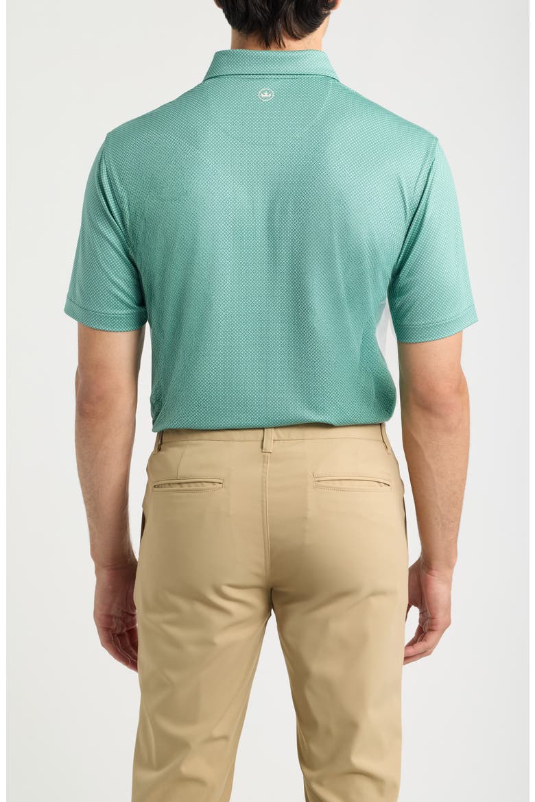 Fulton Summer Comfort Performance Jersey Polo, Alternate, color, FRESH MINT