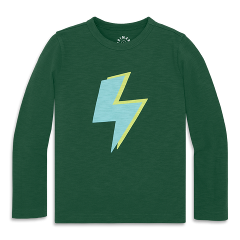 Kids Long Sleeve Bolt Tee