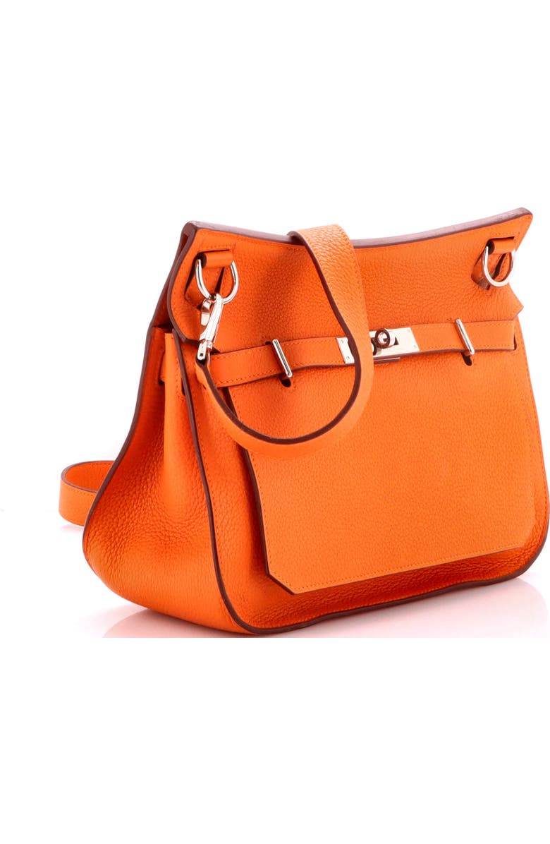 Pre-Owned Hermes Jypsiere Bag Clemence 28, Alternate, color, Orange H