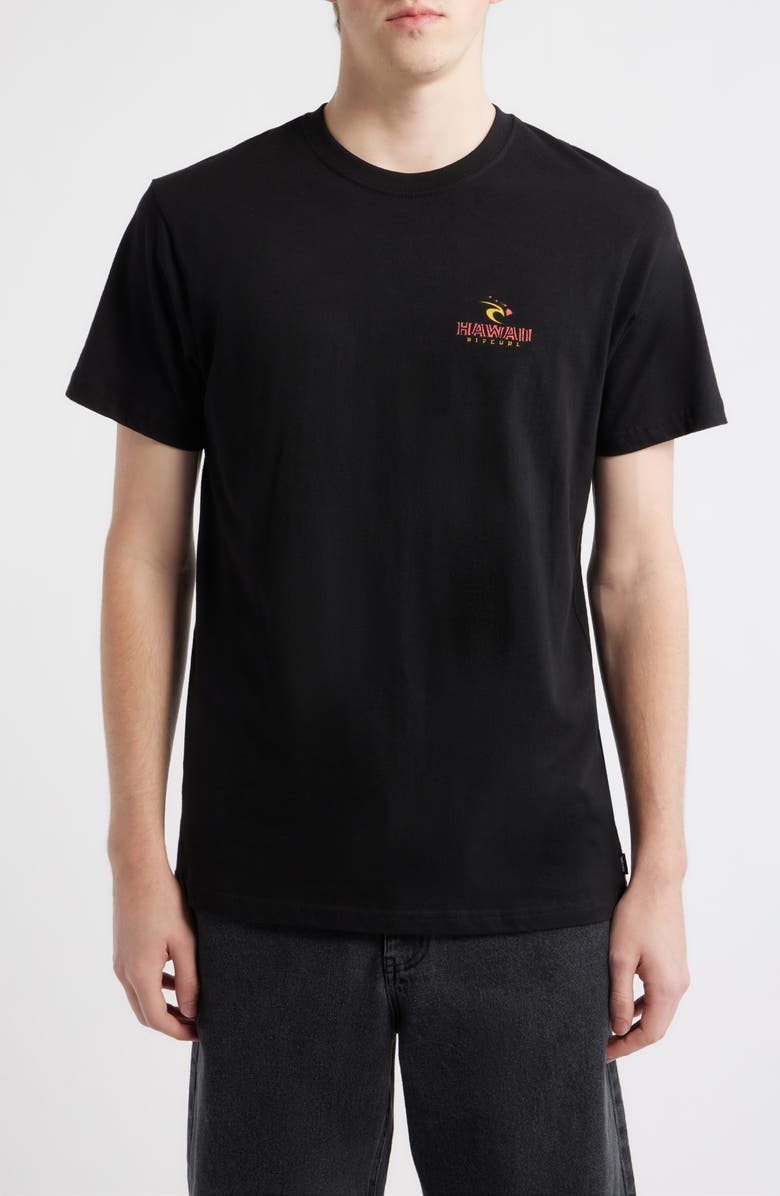 Rip Curl Hawaii Rooster Cotton Graphic T-Shirt, Main, color, 