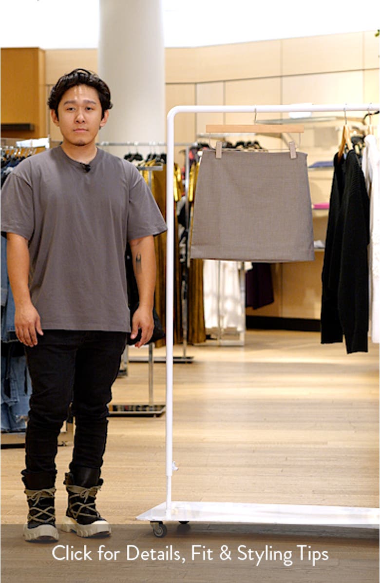 Houndstooth Miniskirt, sales video thumbnail