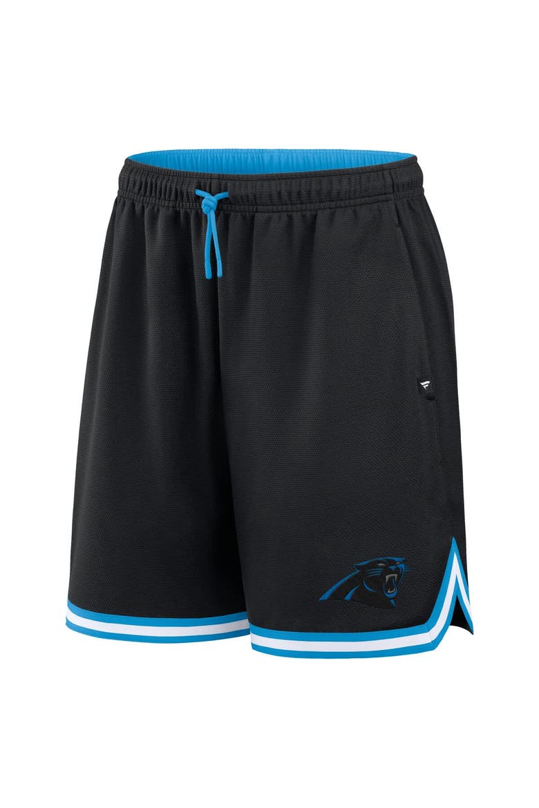 Men's Fanatics Black Carolina Panthers Fearless Drive Shorts, Alternate, color, Black