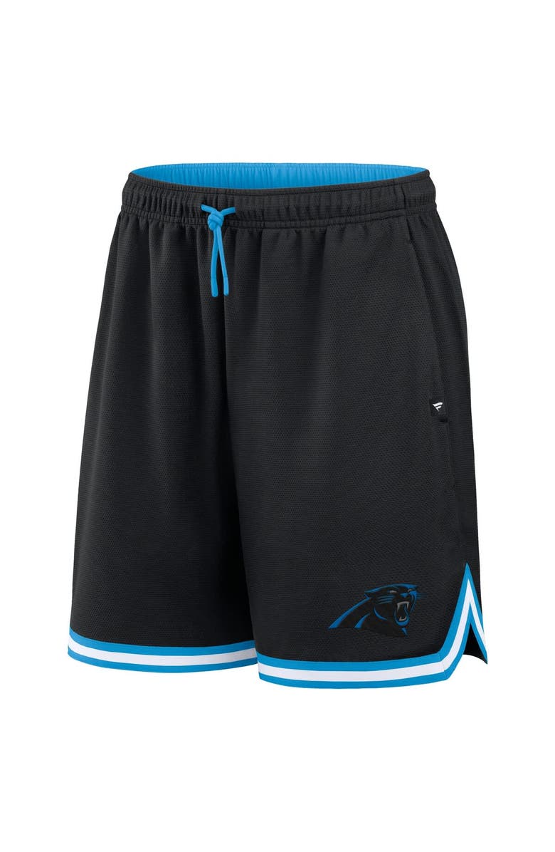 FANATICS Men's Fanatics Black Carolina Panthers Fearless Drive Shorts, Alternate, color, Black
