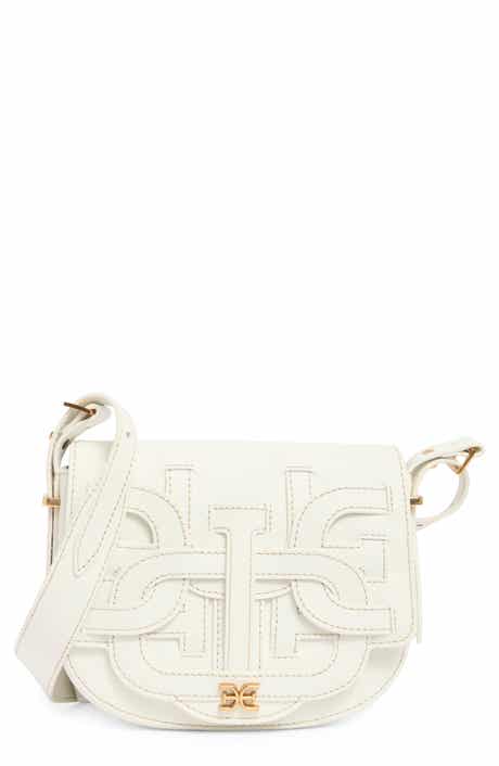 Sam Edelman Small Bay Leather Saddle Crossbody Bag