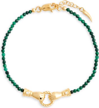 Missoma x Harris Reed Mini In Good Hands Beaded Bracelet