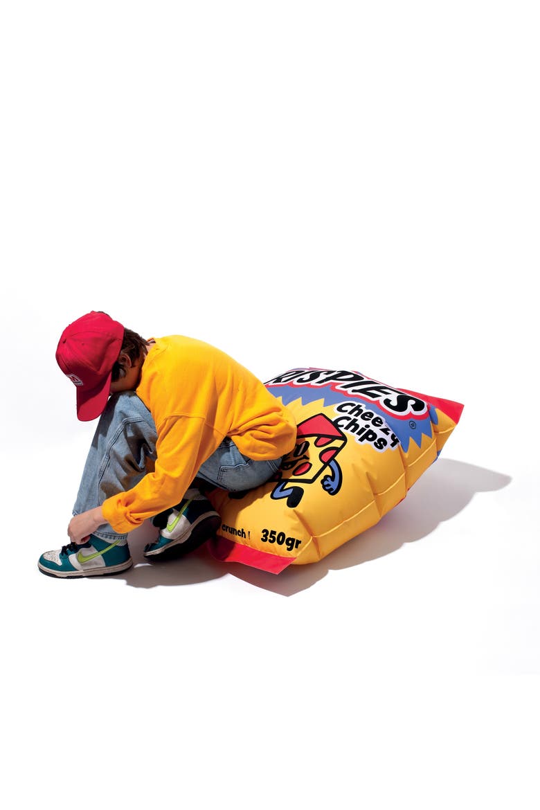 Air Pillow Crispy, Main, color, Yellow
