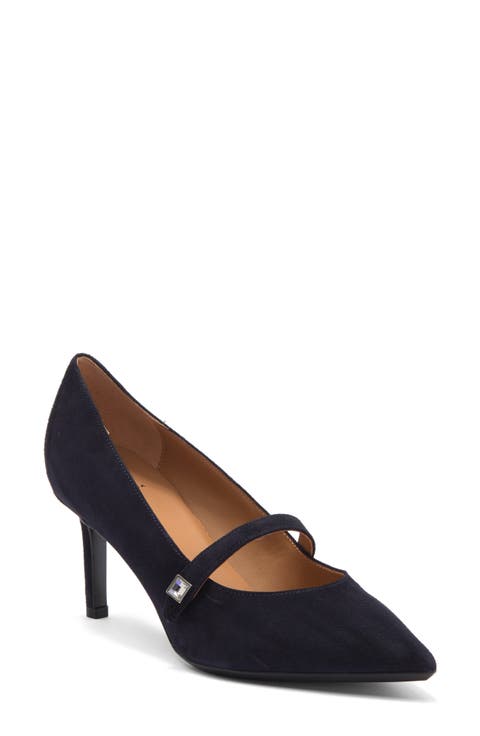 Marisol Pointed Toe Mary Jane Pump (Women)