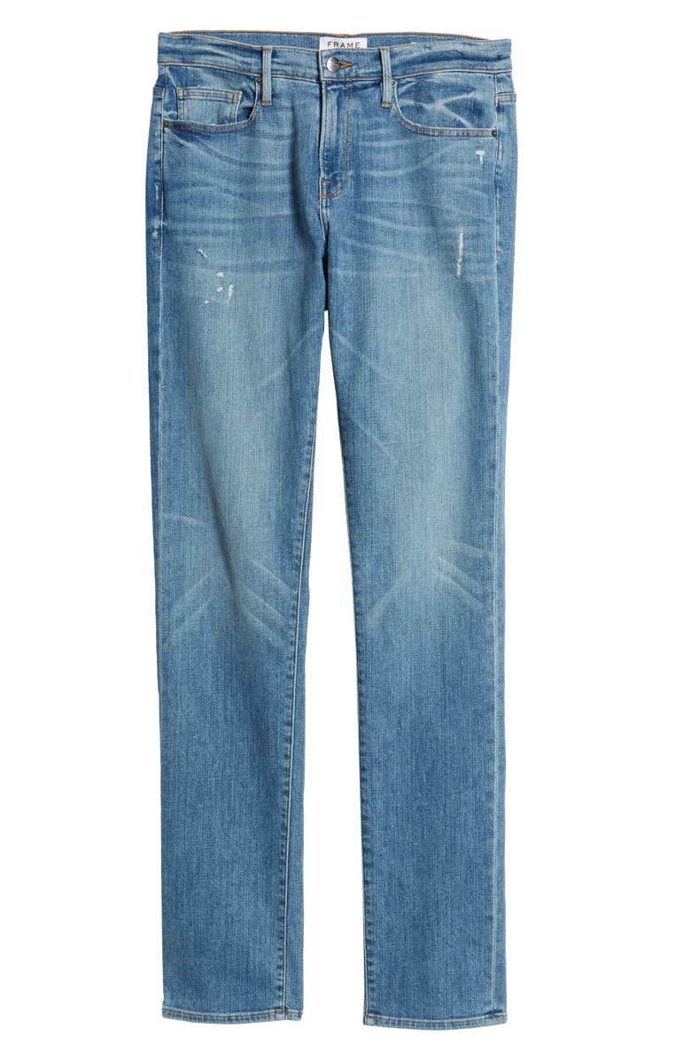 FRAME L'Homme Slim Straight Fit Jeans, Alternate, color, 