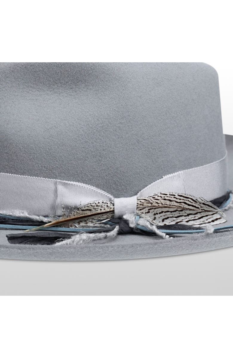 Stetson Oceanus Hat, Alternate, color, Light Grey
