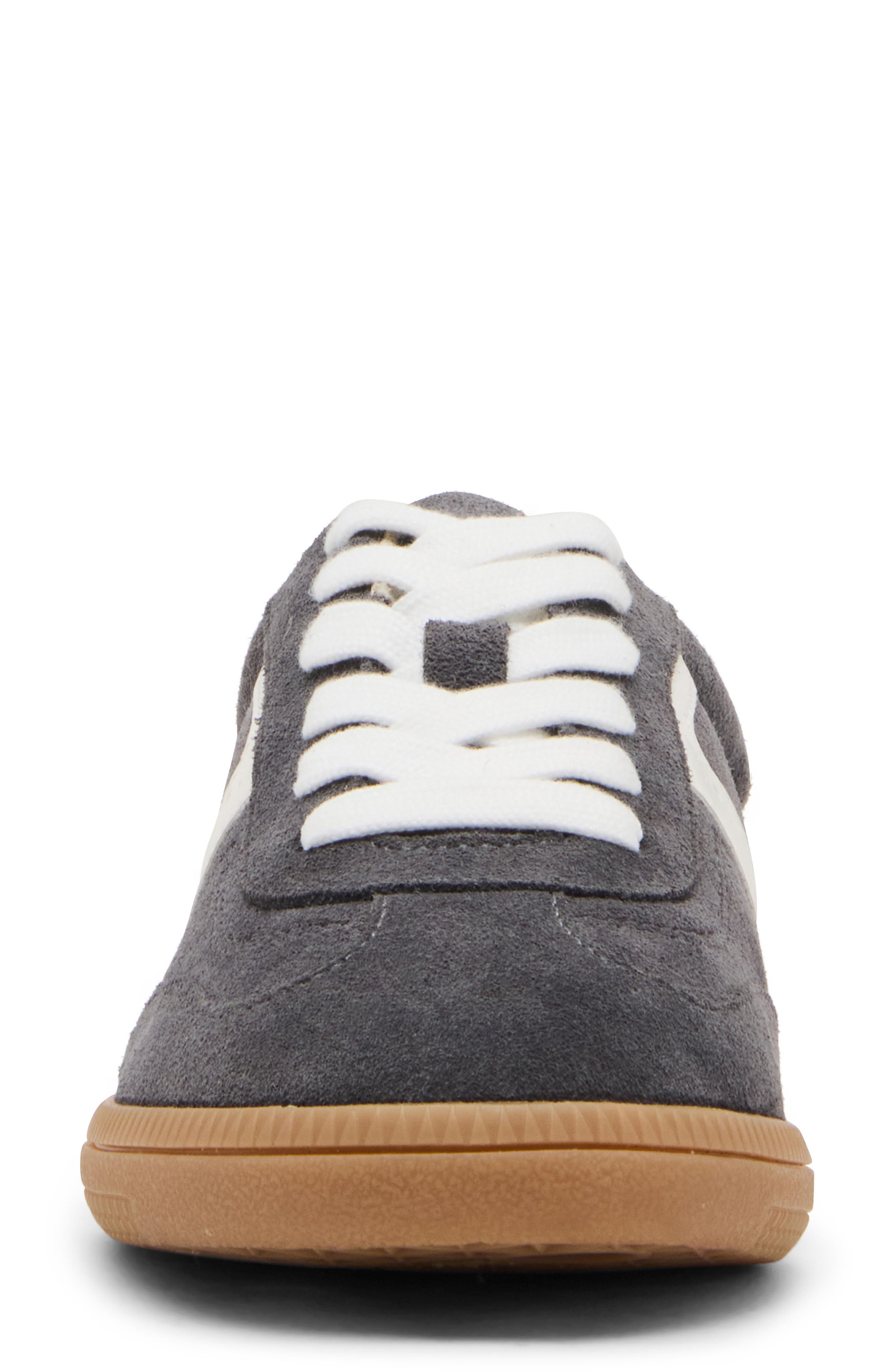 Blondo Rylie Waterproof Sneaker, Alternate, color, Grey Suede