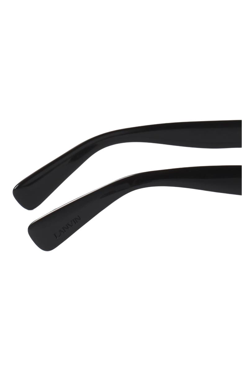 Lanvin Concerto Sunglasses, Alternate, color, Black