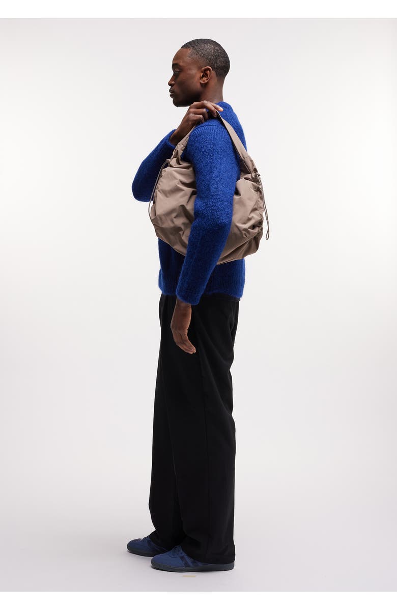 GOT BAG Mellow Bag Recycled Nylon Slouchy Hobo, Alternate, color, Oyster