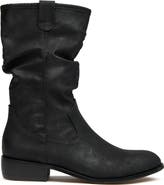 V.GAN LONDON Prune Mid Calf Boots