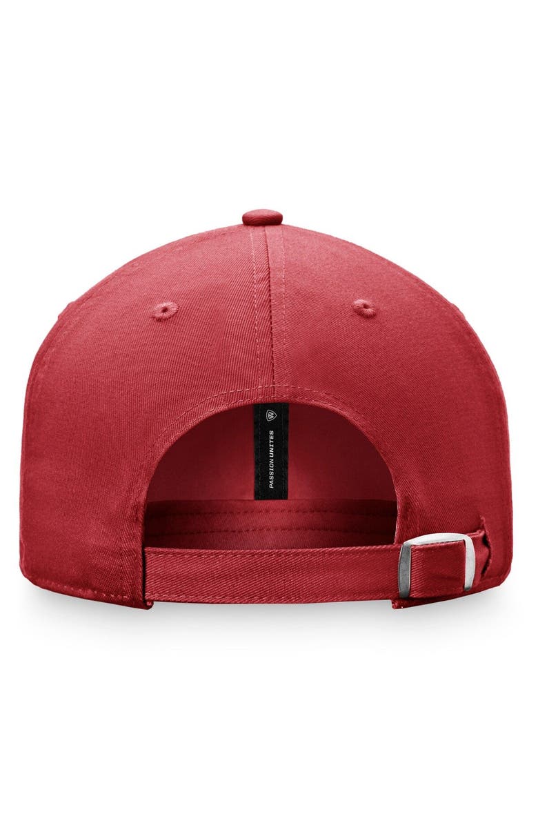 TOP OF THE WORLD Men's Top of the World Crimson Indiana Hoosiers Slice Adjustable Hat, Alternate, color, 