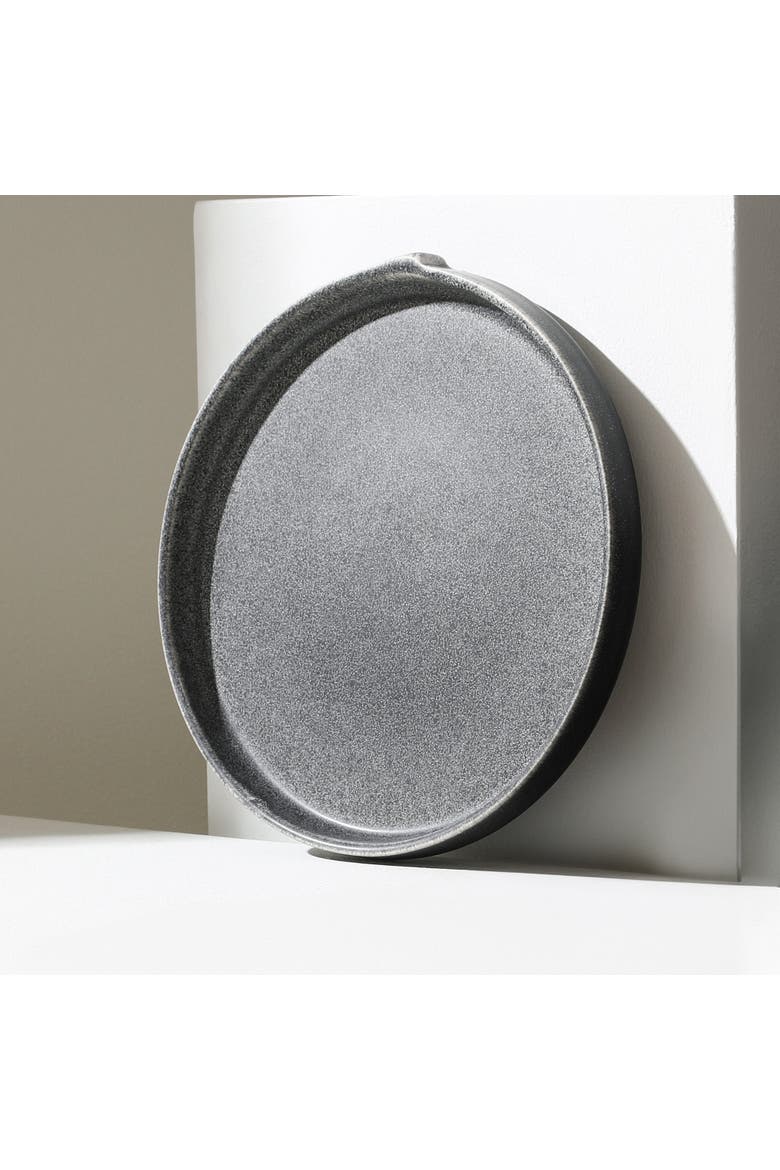 Bao Stoneware 4-Piece Salad Plate Set, Alternate, color, Charcoal