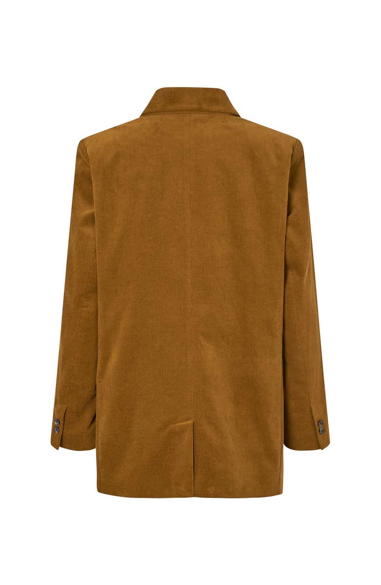 Masai Copenhagen MaJaxi Long Sleeve Corduroy Blazer, Alternate, color, Breen