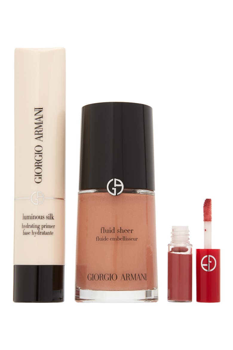 Giorgio Armani Glow Set, Main, color, NO COLOR
